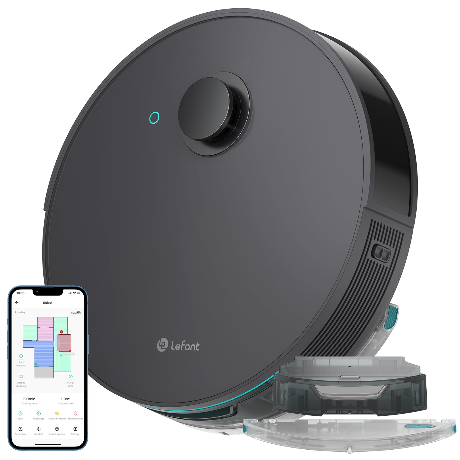Lefant N3 Robot Vacuum and Mop Lefant Store