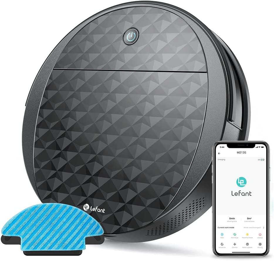 Lefant Robot Vacuum WI-FI Connected 2000Pa Power Suction, Self-Charging,  M501-B