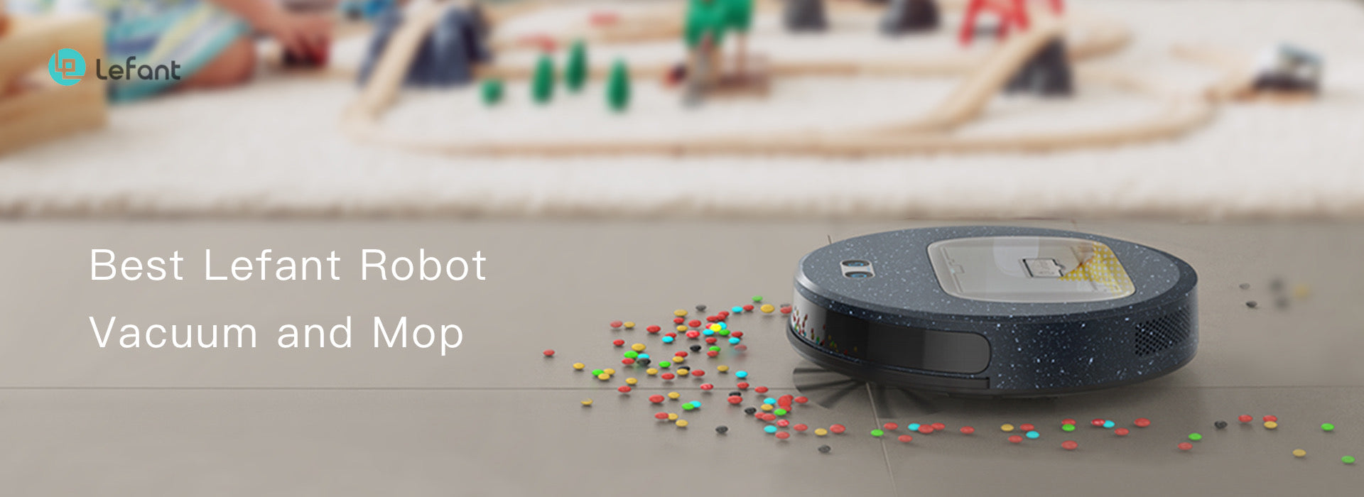 El mejor robot aspirador y trapeador de Lefant: F1 con toallitas húmedas desechables, ¡libera tus manos!