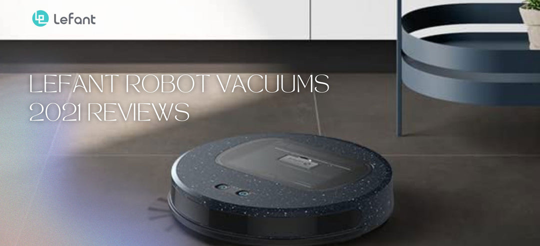 Lefant Robot Vacuum, Robotic Vacuum Cleaner Wi-Fi Connected