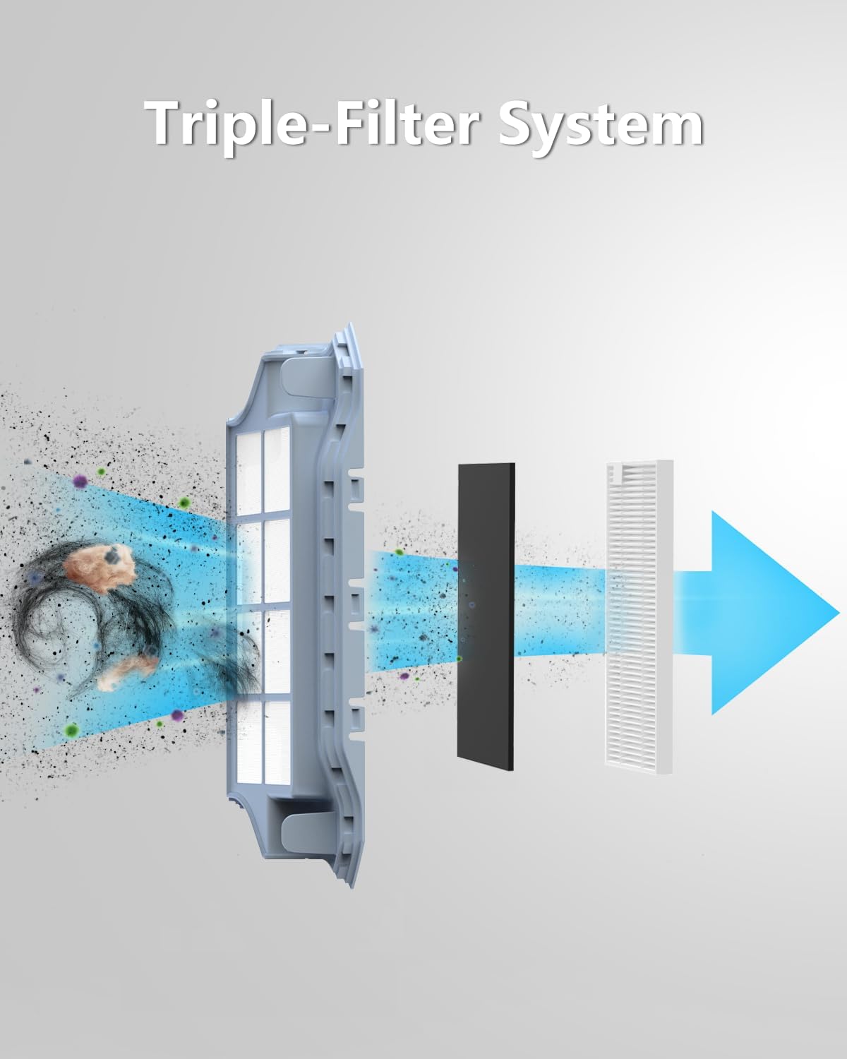<transcy>Accesorios de la fregona para el robot aspirador Lefant M210, Fácil de instalar y desmontar, Lavable Reutilizable, 2 fregonas Sin depósito de aguaa</transcy>