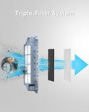 <transcy>Accesorios de la fregona para el robot aspirador Lefant M210, Fácil de instalar y desmontar, Lavable Reutilizable, 2 fregonas Sin depósito de aguaa</transcy>