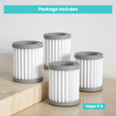 Lefant M320 Cylindrical Filter 4-Pack