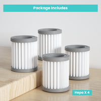 Lefant M320 Cylindrical Filter 4-Pack