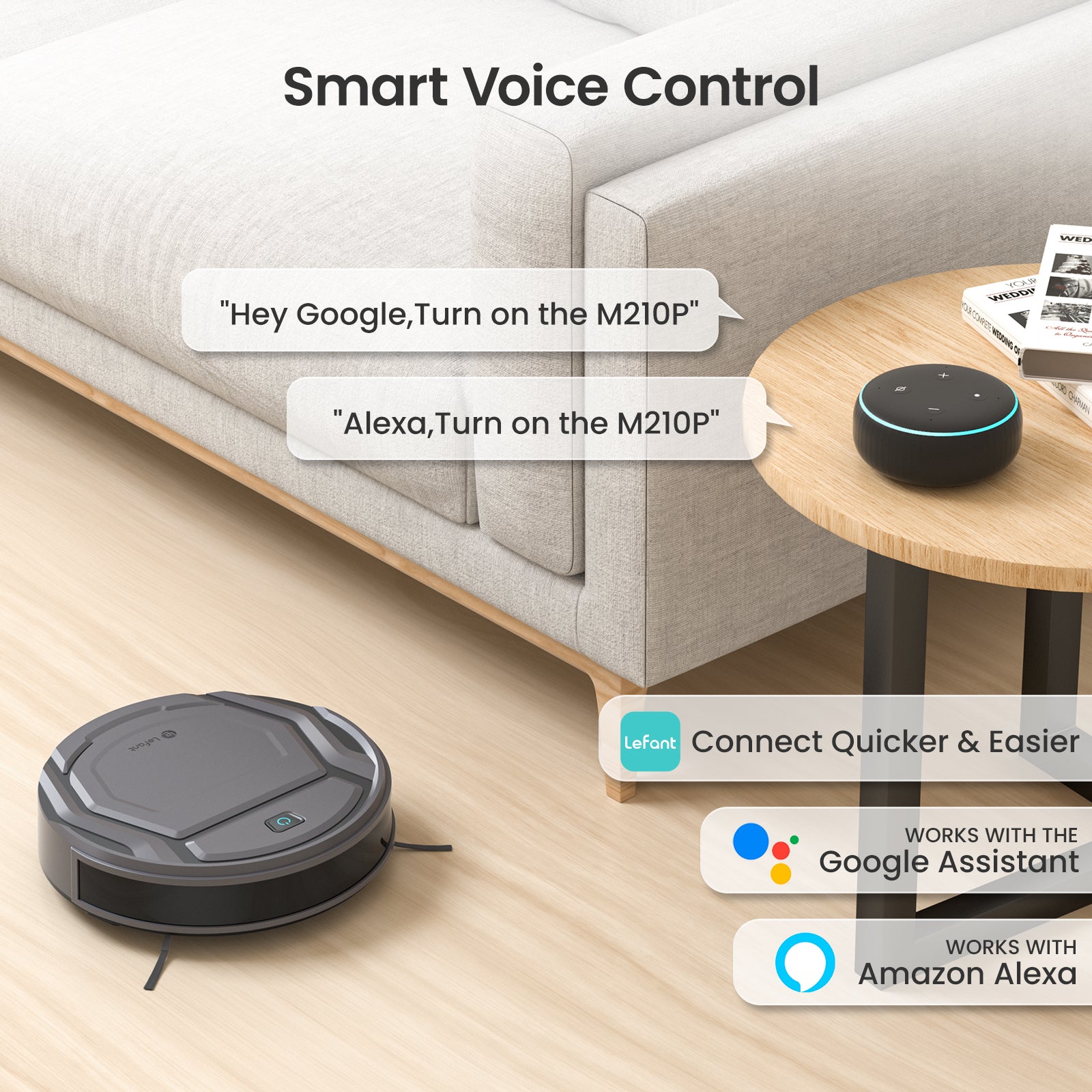 Vacuum Cleaner App Alexa Español Smart Robot Vacuum Cleaner WiFi