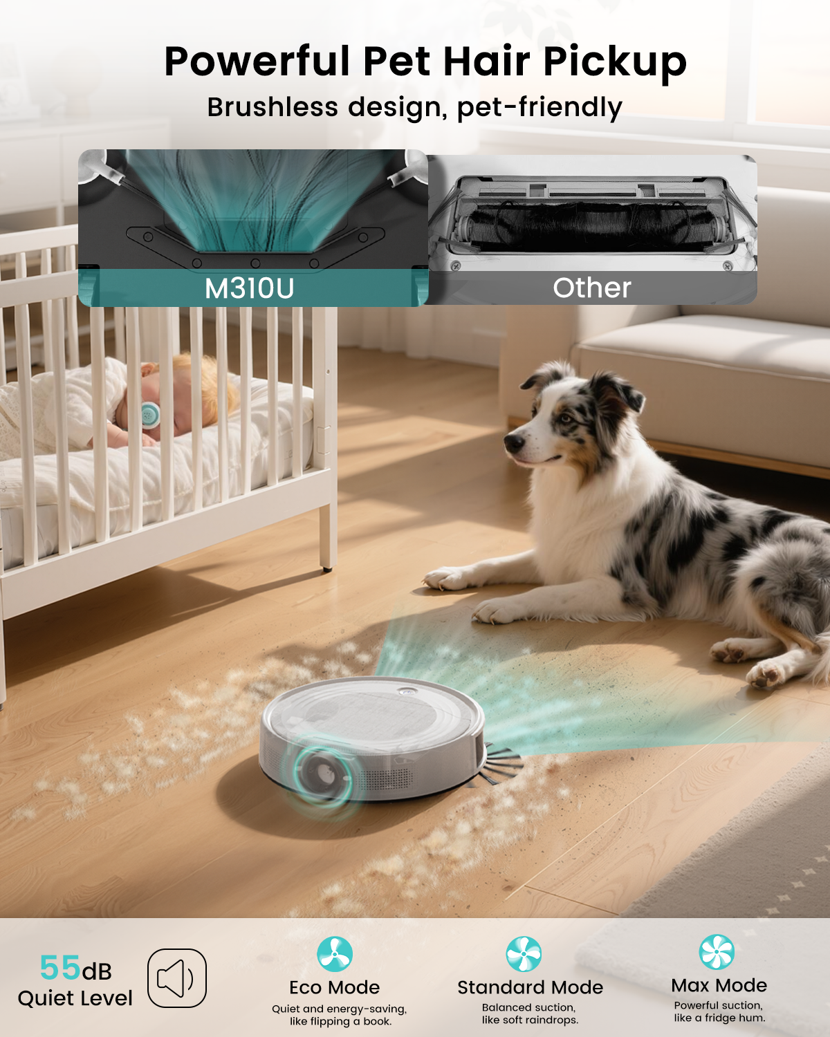 Lefant Robot Vacuum M310 Ultra White – LeFun Robotics GmbH