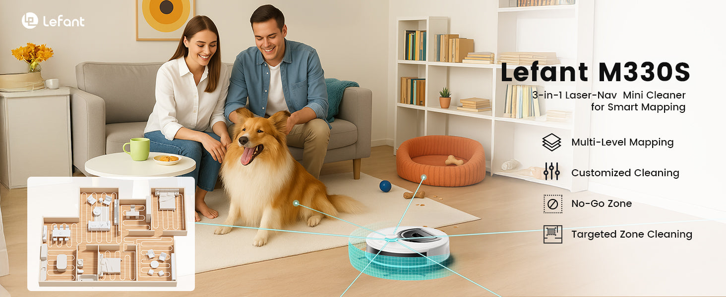 Lefant Robot Vacuum M330 Pro – LeFun Robotics GmbH