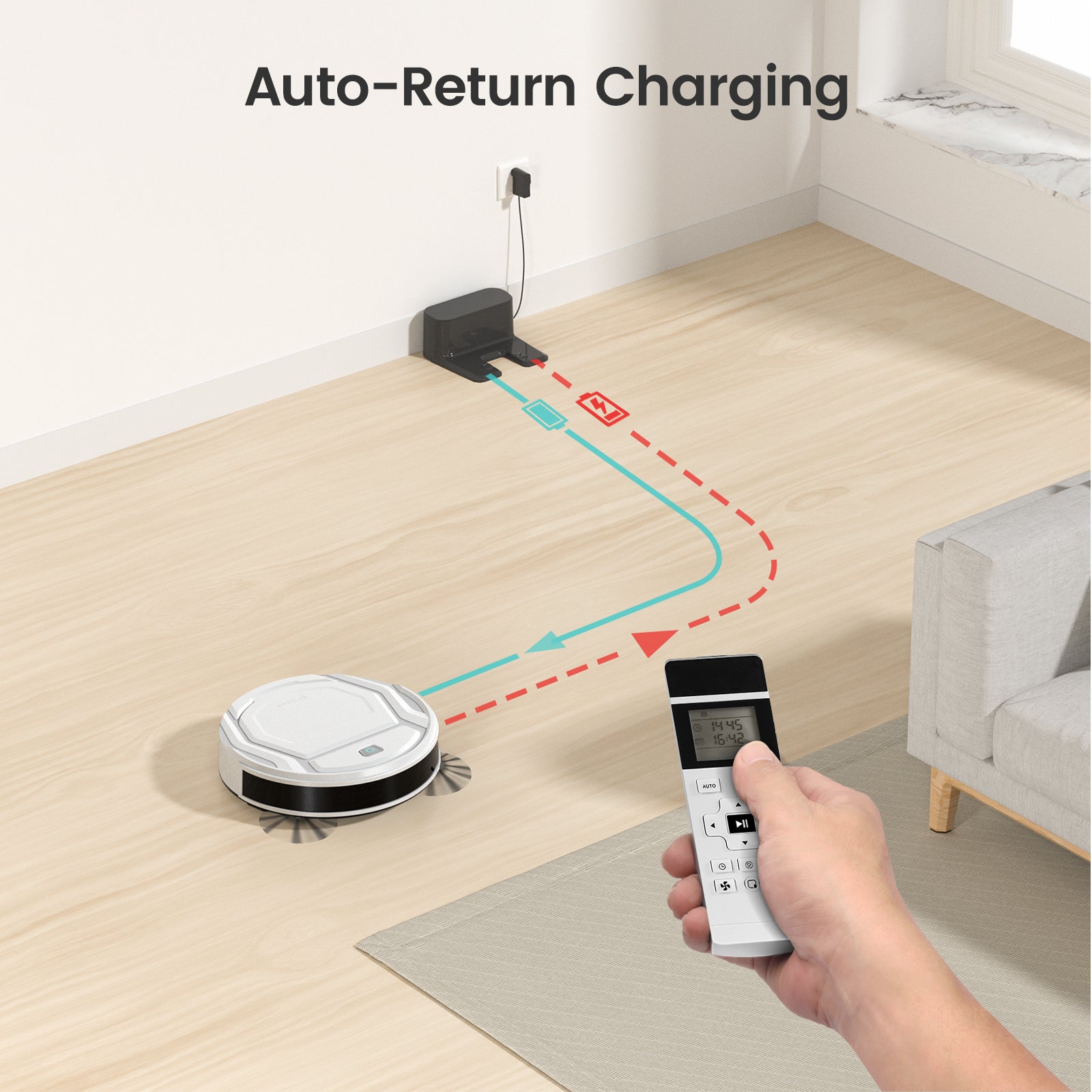 Lefant Robot Vacuum M210P White