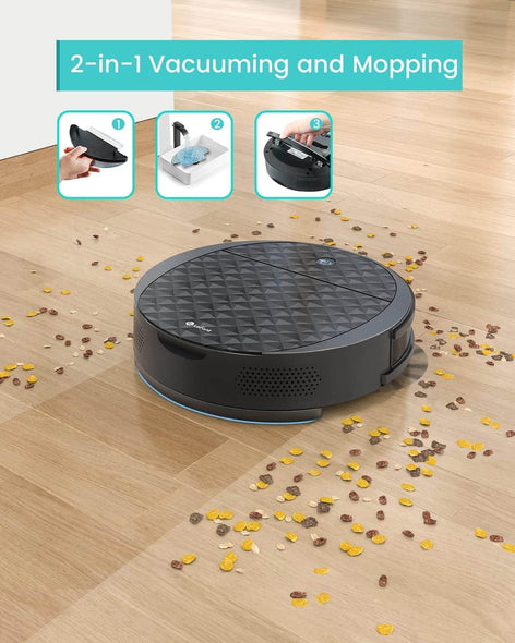Lefant M210B Mini Robot Vacuum and Wet Mop Tangle-free Suction for
